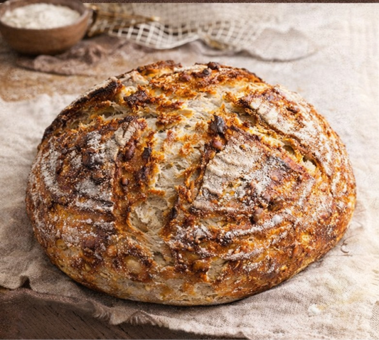Rustic Country Sourdough Bread