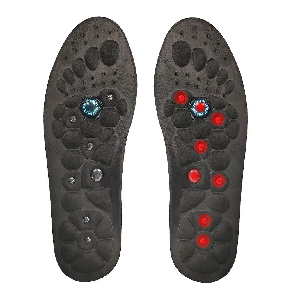 Magnetic Therapy Sports Insoles for Foot Massage Weight Loss and Health