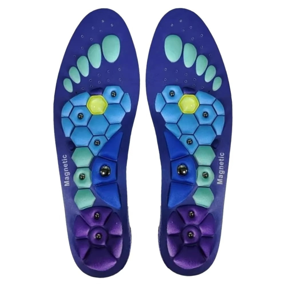 Magnetic Therapy Sports Insoles for Foot Massage Weight Loss and Health
