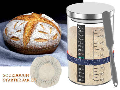 Sourdough Starter Jar Kit