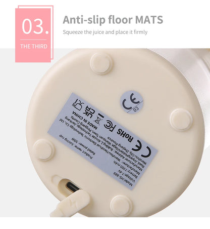 White container with a label on a white background