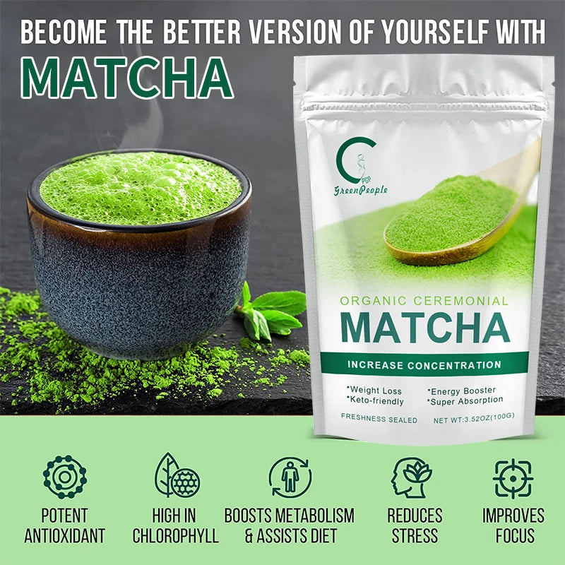 become the better version of yourself with Matcha