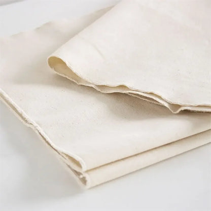 Beige fabric on a white background