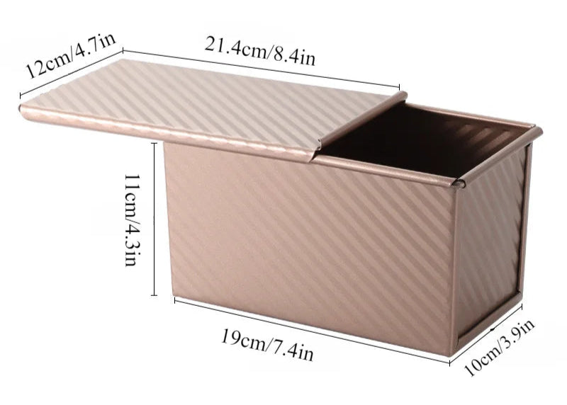 Measurement chart of a rectangular storage bench with dimensions labeled.